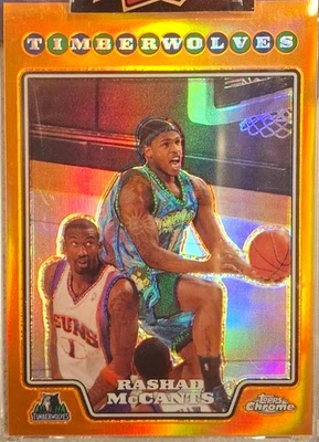 2008-09 Topps Chrome - Rashad McCants #49 Orange Refractor /499 - Image 1 of 2