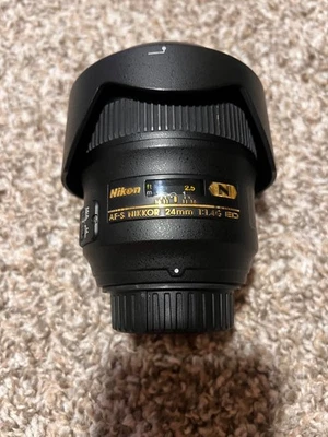 Nikon AF-S NIKKOR 24mm f/1.4G ED Lens - Image 1 of 4