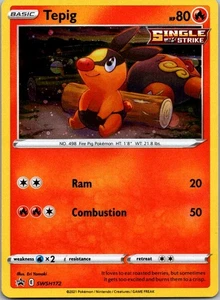 Tepig SWSH172 SWSH: Sword & Shield Promo Cards Promo  NM - Picture 1 of 2