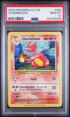 PSA 10 GEM MINT Charmeleon 002/034 CLC Classic Box Holo Rare Pokémon TCG 2023 - Image 1 of 3