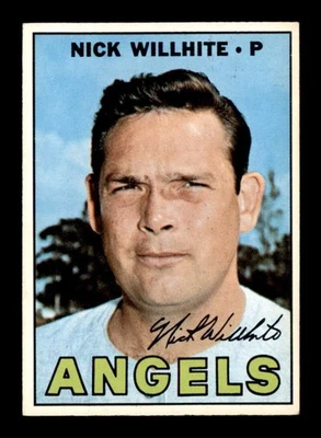 1967 Topps #249 Nick Willhite   EXMT/EXMT+ X3476178 - Image 1 of 3