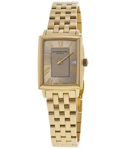 Nuevo reloj para mujer Raymond Weil Toccata esfera champán oro amarillo 5925-P-00100 - Imagen 1 de 4