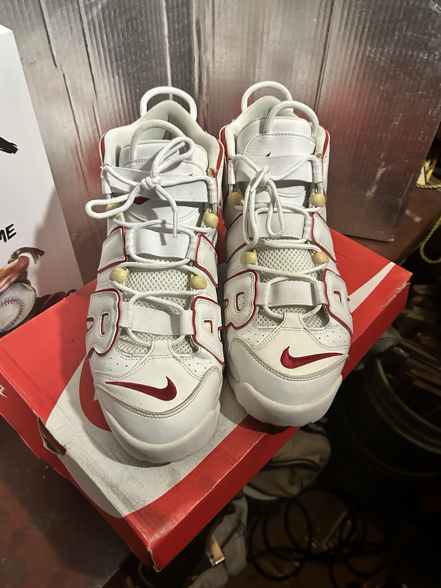 Nike Air More Uptempo ホワイト/レッド29.5cm PS) Nike Air More Uptempo 'White Red Gum' FJ2847-100
