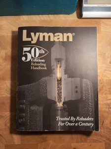 Lyman 50th Edition Reloading Handbook; TPB VG 2018 - Picture 1 of 10