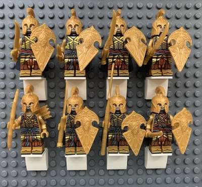 LEGO Herr der Ringe 8x Elfen Elfen Soldaten Fünf Heere Düsterwald Minifiguren NEU