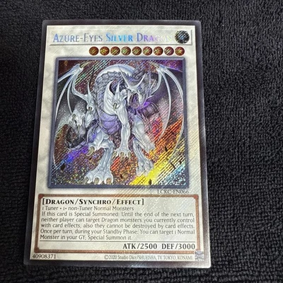 Azure-Eyes Silver Dragon LCKC-EN066 Legendary Collection Kaiba... - Image 1 of 4