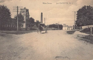 c.1910 Main St. La Fayette RI post card - Picture 1 of 2