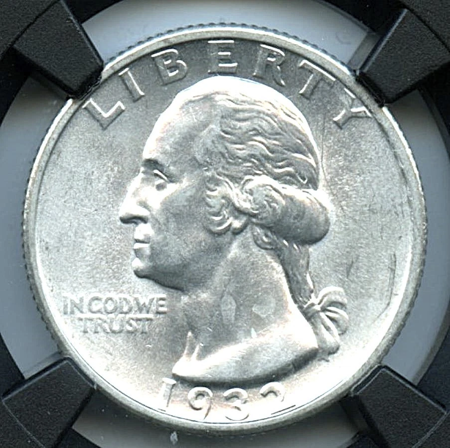 1932-S Washington Quarter, NGC MS61 - Image 1 of 3