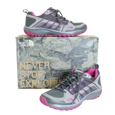 Zapatos de senderismo The North Face Litewave Explore para mujer gris rosa TALLA 7,5 Foto 1 de 4