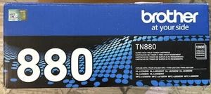 Brother TN-880 Tonerkassette schwarz für 12.000 Seiten *VERSIEGELT* - Bild 1 von 4