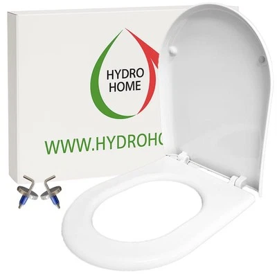 Copriwater Clodia Dolomite termoindurente bianco - Immagine 1 di 4