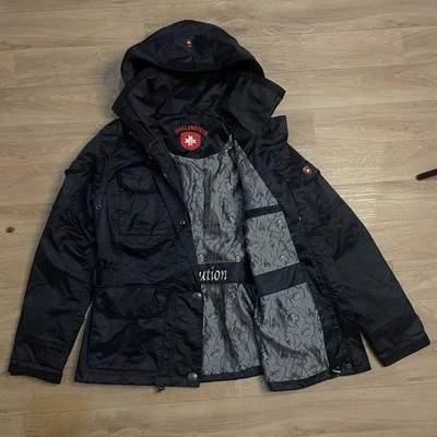 Wallenstein Revolution hooded Jacket polyurethane Windbreaker Waterproof Women M - Image 1 of 4