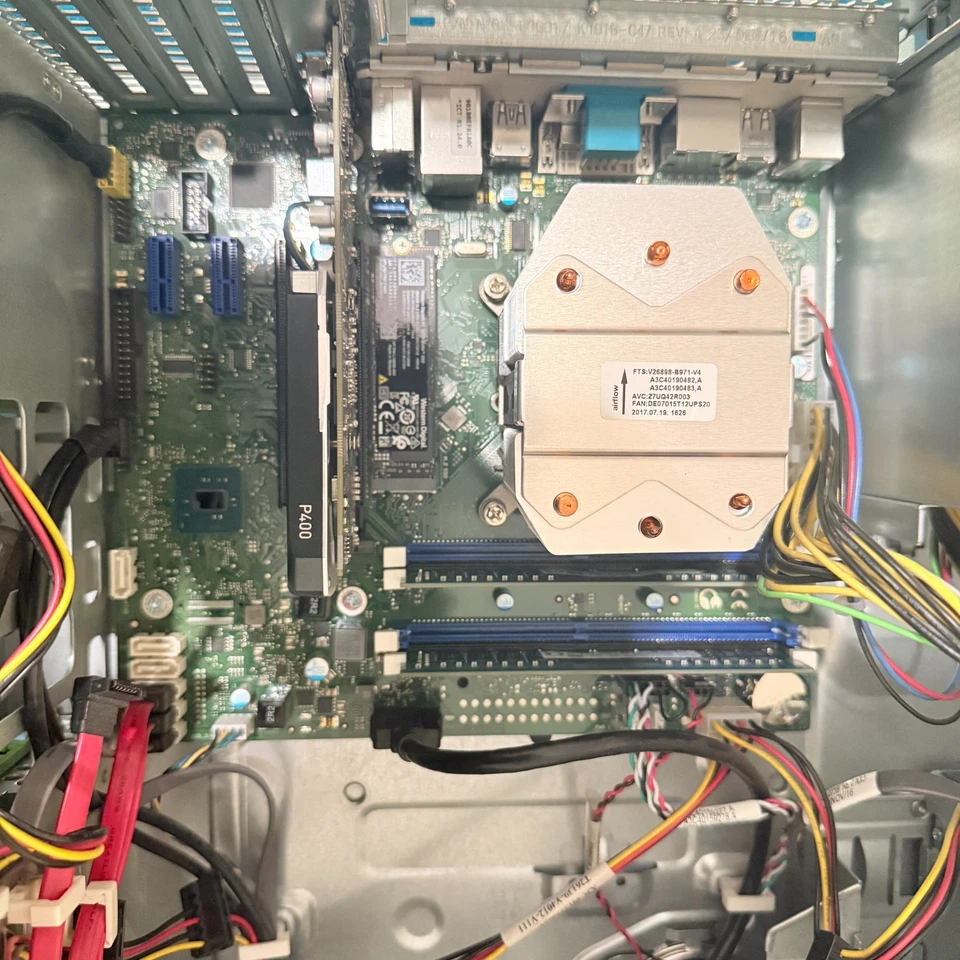 Power Efficient NAS Server with Fujitsu D3417-A21, Xeon E3-1275v5, 32GB RAM, PSU - Image 1 of 3