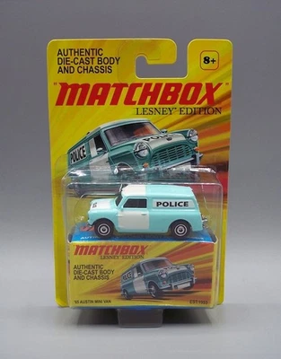 MATCHBOX * * 莱斯尼版 * * 65 奥斯汀迷你警察 * 金属身体和底座 * * MOC — 第 1/3 张图片