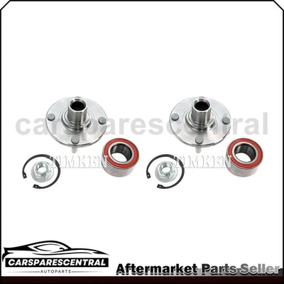 Conjunto de cojinete y buje de rueda delantera para Ford Focus 2,5 L tracción delantera 2007-2011 2x Foto 1 de 4