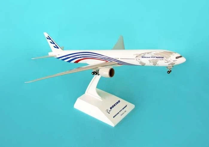 New! SkyMarks SKR119 Boeing World Tour Boeing 777-300ER, reg. N5017V - 1:200 - Image 1 of 4