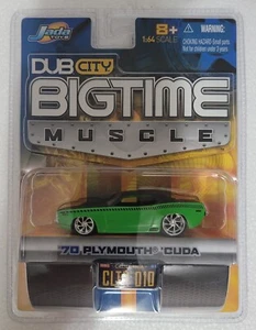 04 Jada Toys Dub City BigTime Muscle '70 Plymouth Cuda 1:64 Wave 01 CLTR 010 - Bild 1 von 6