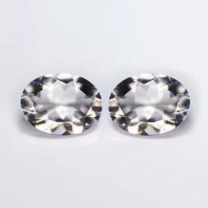 Maravilloso PETALITA Natural Brasil Blanco Ovalado 8 x 6 MM Blanco 1,83 Ct - Imagen 1 de 5