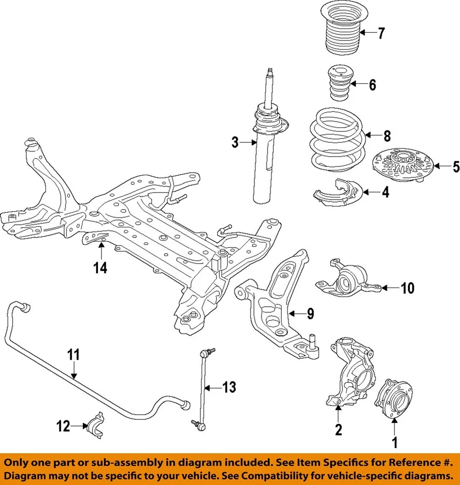 Оригинальные компоненты подвески рычаг управления BMW 16-24 228i Gran Coupe 31128831645 - Изображение 1 из 1