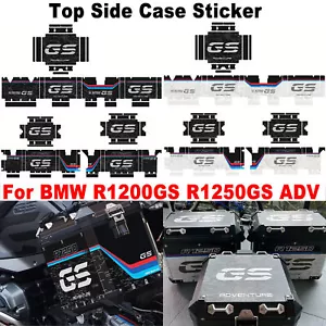 Pegatinas de caja lateral superior para BMW R1200GS R1250GS ADV pegatinas de caja de aluminio - Imagen 1 de 13