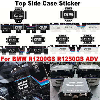 Top Seitenkoffer Aufkleber Für BMW R1200GS R1250GS ADV Aluminium-Box-Aufkleber - Bild 1 von 4