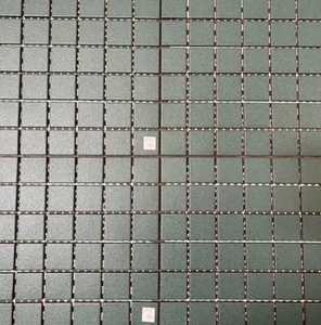 Azulejos de baño verde cocodrilo 1 7/8"" x 1 7/8"" pared cerámica mate C#I59 200 pies cuadrados - Imagen 1 de 1