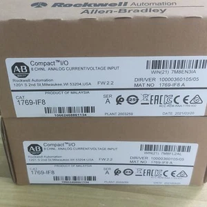 New Sealed 1769-IF8 AB CompactLogix 8 Pt Analog Input Module 1769IF8 US - Picture 1 of 5