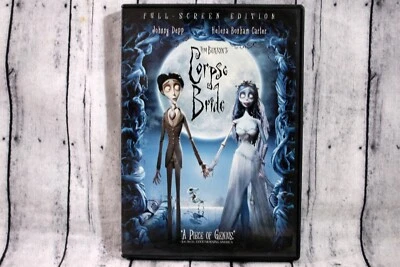 Tim Burton's Corpse Bride (DVD, 2008) Full Screen Edition - Johnny Depp - Image 1 of 4