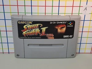 Street Fighter II 2 (Super Famicom, 1992) Tested Cartridge Japan Import SHVC-S2 - Picture 1 of 4
