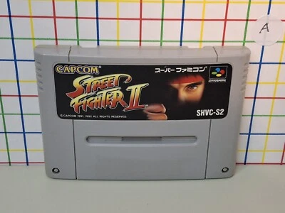 Street Fighter II 2 (Super Famicom, 1992) Tested Cartridge Japan Import SHVC-S2 - Image 1 of 4
