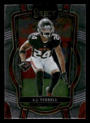 2022 Panini Select #296 A.J. Terrell Atlanta Falcons - Image 1 of 2