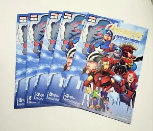 Marvel Avengers Everyday Heroes #1 Brand New Comic Book Pfizer BioNTech LOT of 5 - Picture 1 of 4