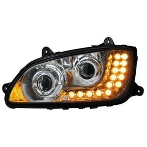Chrome Projection Headlight for Kenworth T660 - Foto 1 di 6