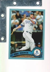 2011 actualización Topps #US188 Eric Hosmer Wal-Mart azul radiocontrol novato debut casi nuevo + realeza - Imagen 1 de 1