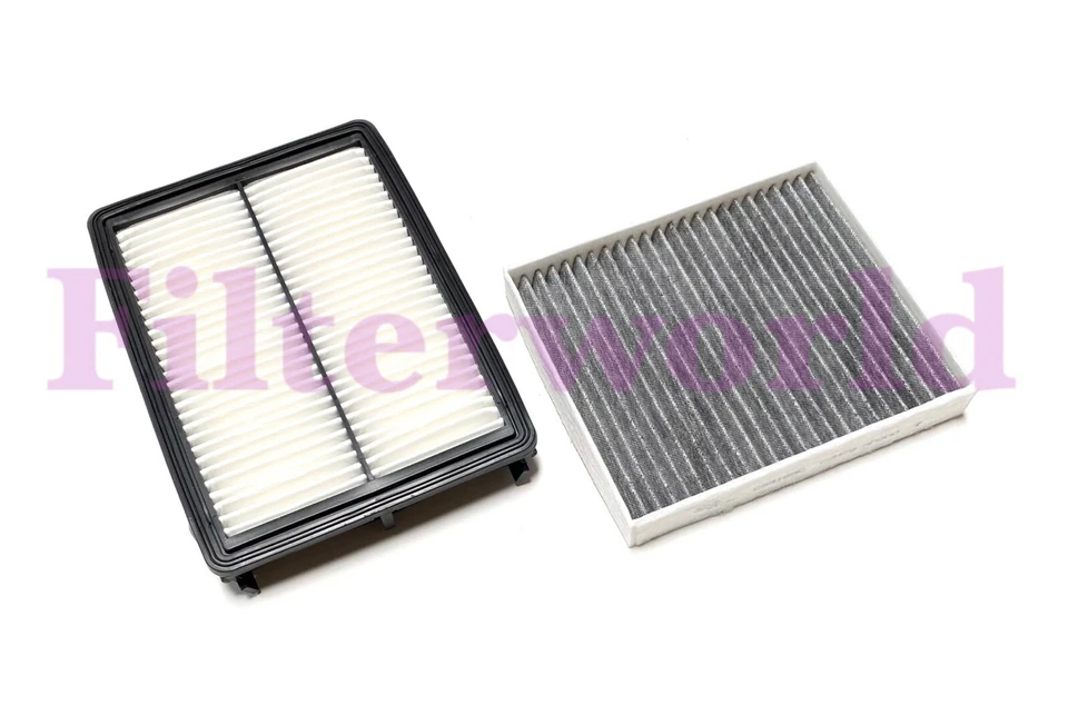 Filtro de aire de cabina de motor y carbono para Hyundai Sonata 2,4 L solo 2015-2019  Foto 1 de 1
