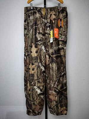 Mossy Oak Break Up Infinity Scent Blocking Camo Hunting Pants 3D Leafy Camo Warm - Image 1 of 4