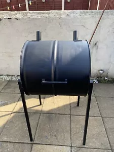 Professional Small Oil Drum BBQ Jamaican Jerk Pan with removable legs - Picture 1 of 7