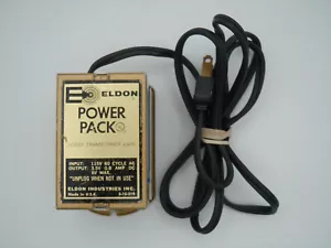 ELDON TRASFORMATORE POWER PACK 6 VOLT MODELLO 3400 ~ TESTATO @6.1 V DC - Foto 1 di 2