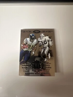 2007 Topps Chrome - Running Back Royalty #RBRD-TS Barry Sanders, LaDainian... - Image 1 of 2
