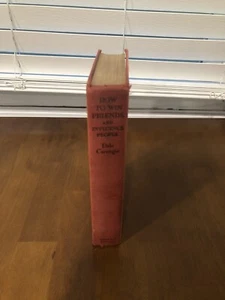 How To Win Friends and Influence People Dale Carnegie 1937 8th Printing 1st90000 - Picture 1 of 4
