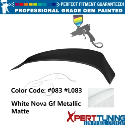 For 14-20 Lexus IS250/350/300/200t Type A #083 White Nova Gf Matte Trunk Spoiler Foto 1 de 3