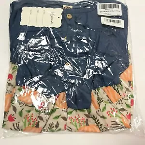 Fuyimei K4 Infant Toddler Baby Girl Dress Floral Print Blue Sz 12-18 Months NWT - Picture 1 of 6