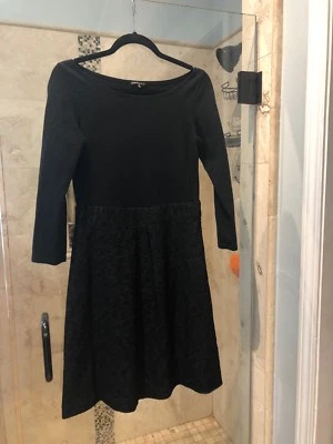 Theory Stretch Wool Blend Shift Dress Wear To Work Career Sz 8 M - Image 1 of 4