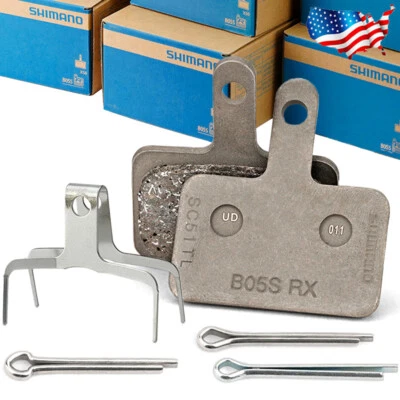 Pastilhas de freio a disco de resina Shimano B05S-RX substitui B01S ajuste Altus MT200 Alivio Acera - Imagem 1 de 4