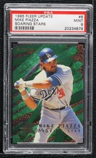 1995 Fleer Update Soaring Star Mike Piazza #8 PSA 9 MINT HOF