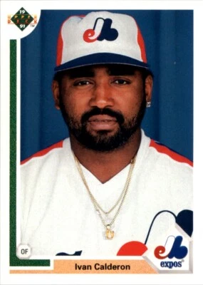 1991 Upper Deck MLB Ivan Calderon #786 - Image 1 of 2