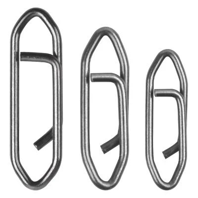 Clips eléctricos de pesca de cambio rápido clips de velocidad de acero inoxidable broches de presión 50/75/125 lb Foto 1 de 4