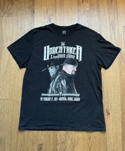 Undertaker WWE Wrestling T-shirt XL 1 Deadman Shows MONTREAL 3/24/23 - Picture 1 of 10