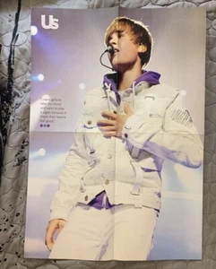 Frühes Justin Bieber Poster aus dem US-Magazin 21”x15” - Bild 1 von 4