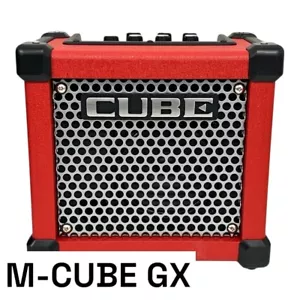 ROLAND MICRO CUBE GX RED Guitar Amplifier M-CUBE Test Completed Working Japan - Picture 1 of 5